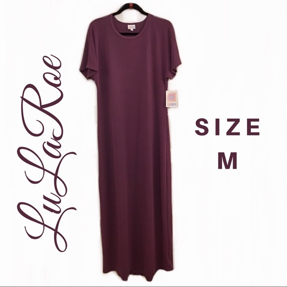 LuLaRoe Dresses & Skirts - Eggplant Maxi Dress • LuLaRoe Maria
